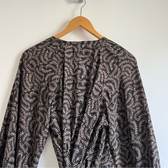 Natalie Martin Stephanie Dress in Fern Print Expresso - Picture 13 of 16